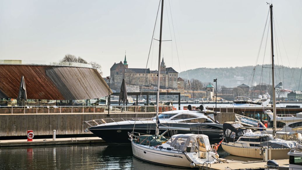 Festung Akershus, Oslo, Norway, 2022, Porsche AG