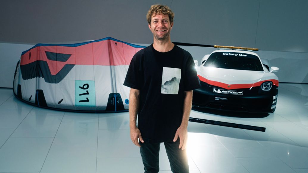 Florian Panther, director creativo de Duotone, Museo Porsche, 2022, Porsche AG