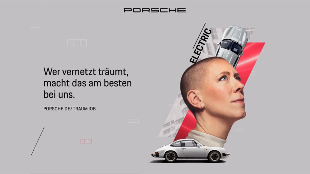 "Traumjob Porsche", Employer Branding Kampagne, 2023, Porsche AG