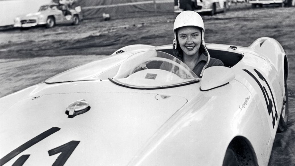 Gilberte Thirion, Porsche 356, 1953, Porsche AG