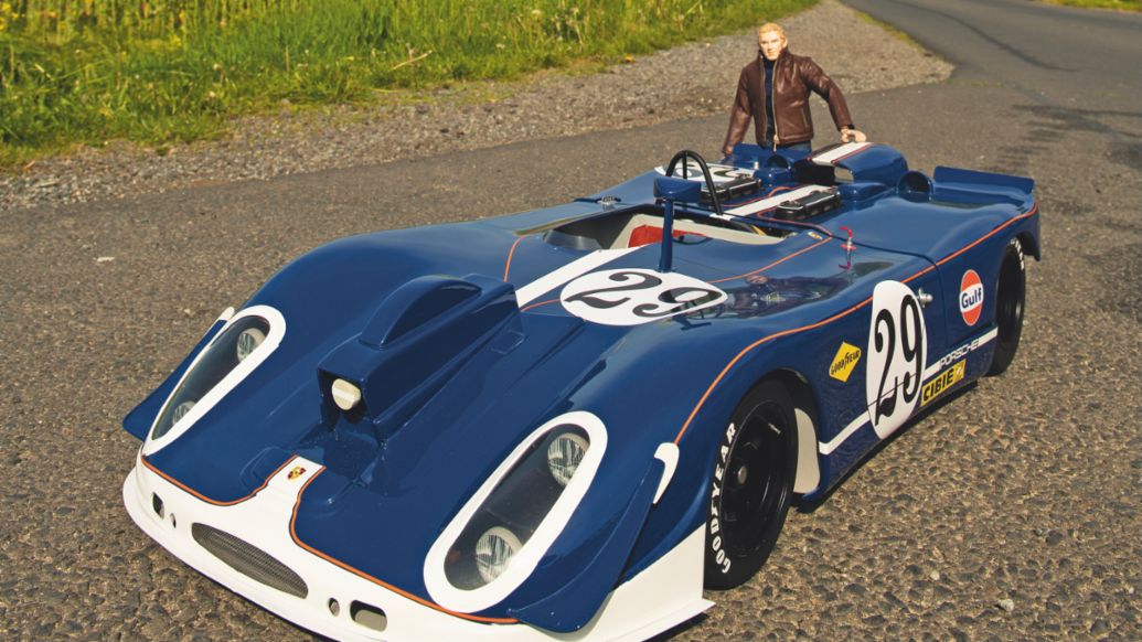 Porsche 908/02 im Massstab 1:5, 2023, Porsche AG