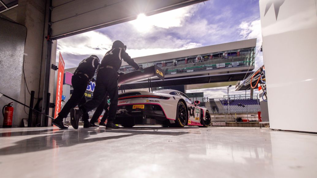 Porsche 911 GT3 R, Toksport WRT (#99), Marvin Dienst (D), DTM, 2023, Porsche AG