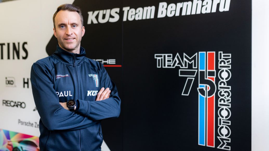 Timo Bernhard, Teamchef Team75 Bernhard und Porsche-Markenbotschafter, 2023, Porsche AG