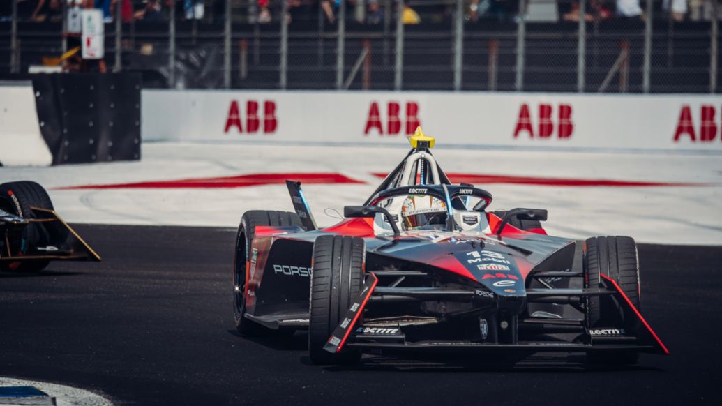 António Félix da Costa, Werksfahrer TAG Heuer Formel E Team, Porsche 99X Electric Gen3, Sao Paulo, Brasilien, 2023, Porsche AG