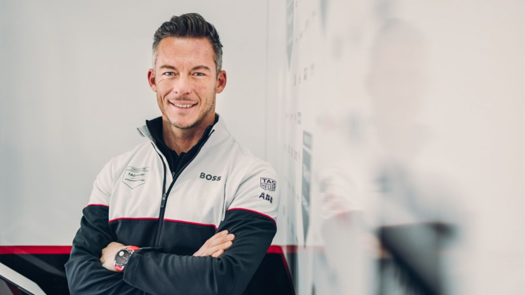 André Lotterer, piloto reserva y de pruebas del equipo TAG Heuer Porsche de Fórmula E, 2023, Porsche AG