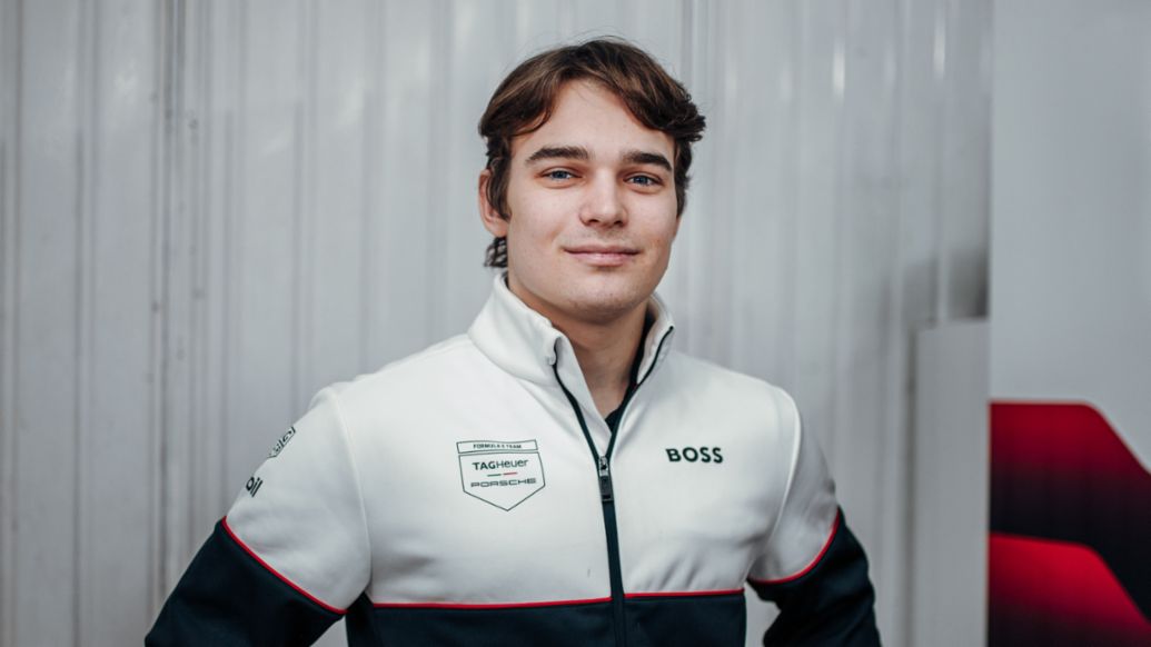 David Beckmann, piloto reserva y de pruebas del equipo TAG Heuer Porsche de Fórmula E, 2023, Porsche AG
