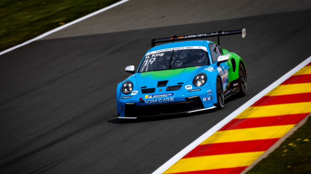Harry King (UK), Allied-Racing (#19), Porsche 911 GT3 Cup, Porsche Carrera Cup Deutschland, 2023, Porsche AG