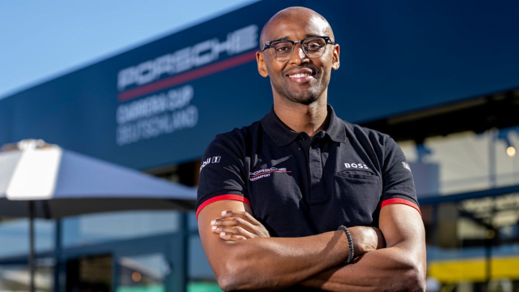 Hurui Issak (D), Projektleiter Porsche Carrera Cup Deutschland, 2023, Porsche AG