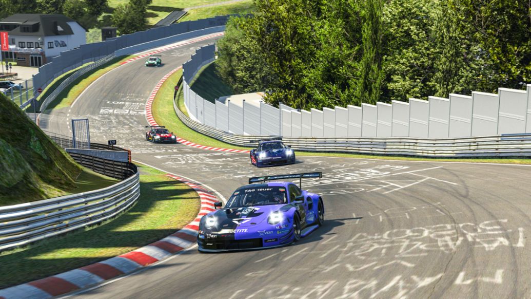 Porsche 911 GT3 Cup (Esports), Porsche TAG Heuer Esports Supercup 2023, Allstars, Nürburgring (D), Jaroslav Honzik (CZ), #39, 2023, Porsche AG