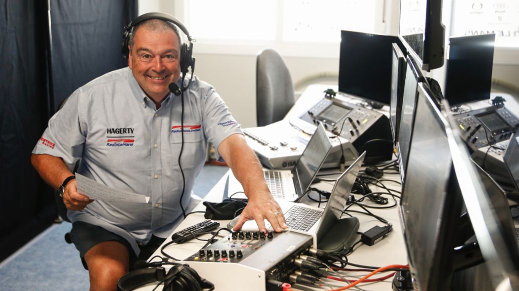 John Hindhaugh, Radio Le Mans, Le Mans, Frankreich, 2023, Porsche AG