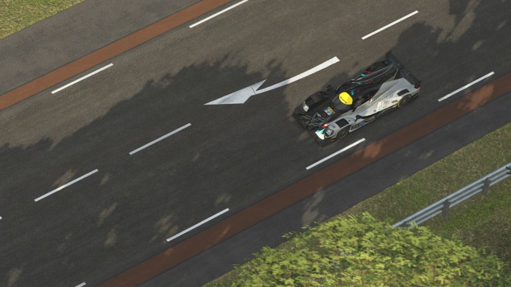 LMP2 race car, Porsche Coanda Esports Racing Team, 2023, Porsche AG