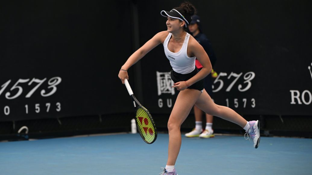 Eva Lys, Australian Open, 2023, Porsche AG