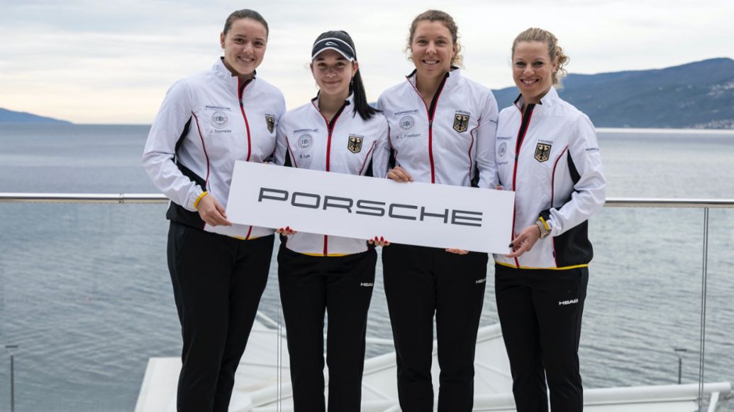 Porsche Team Deutschland, Billie Jean King Cup, Kroatien, 2022, Porsche AG