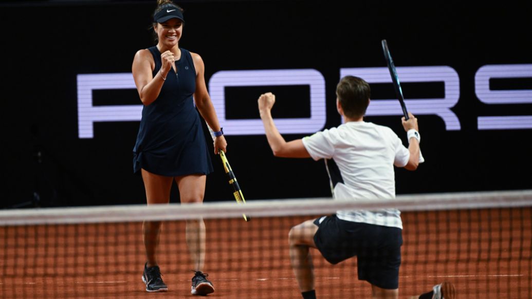 Desirae Krawczyk, Demi Schuurs, doubles winners, Porsche Tennis Grand Prix, Stuttgart, 2023, Porsche AG