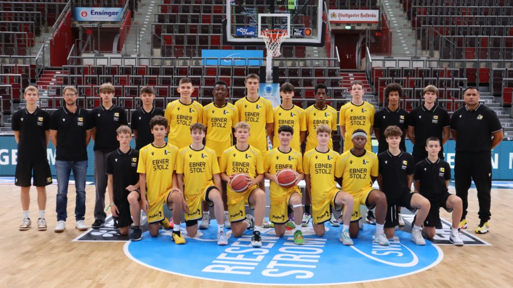 U19-Mannschaft, Saison 2023/2024, Porsche Basketball Akademie Ludwigsburg, 2023, Porsche AG