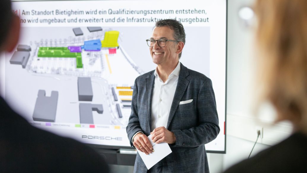 Alexander Pollich, CEO Porsche Deutschland GmbH, Bietigheim-Bissingen, 2024, Porsche AG