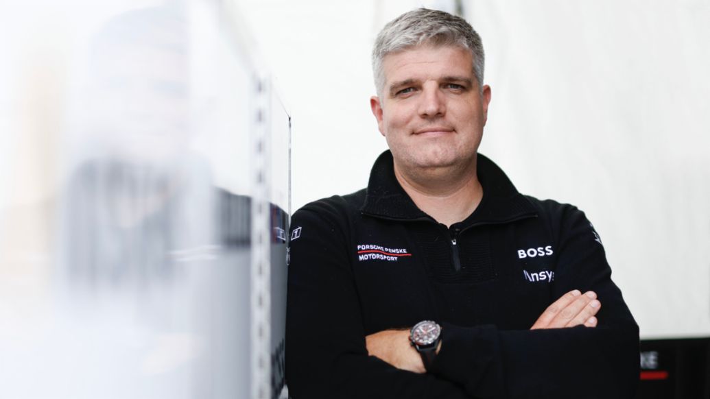 Jonathan Diuguid, Managing Director Porsche Penske Motorsport, 2024, Porsche AG