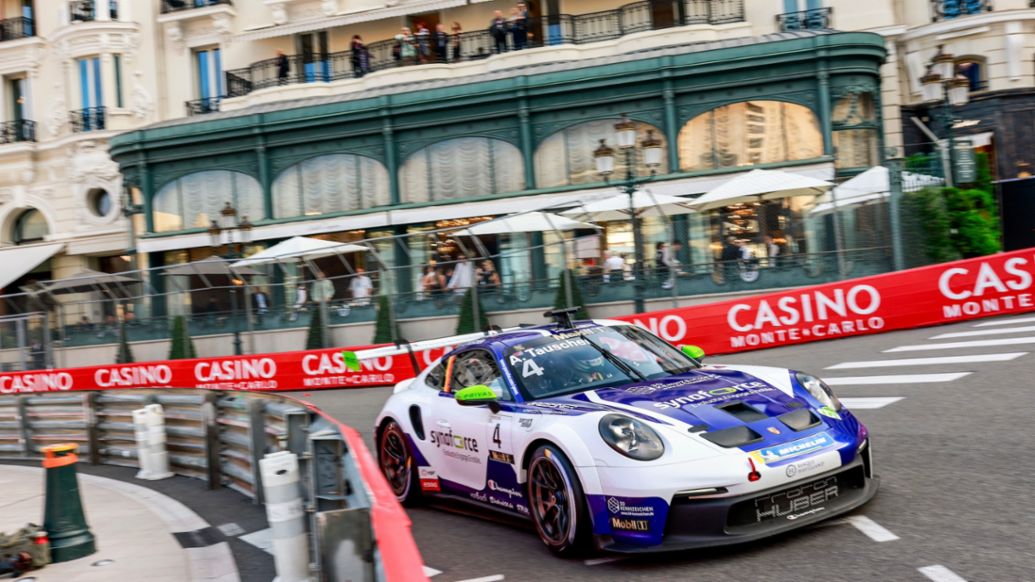 Alexander Tauscher (D), Proton Huber Competition (#4), Porsche 911 GT3 Cup, Porsche Mobil 1 Supercup 2024, Monte-Carlo, Monaco, 2024, Porsche AG