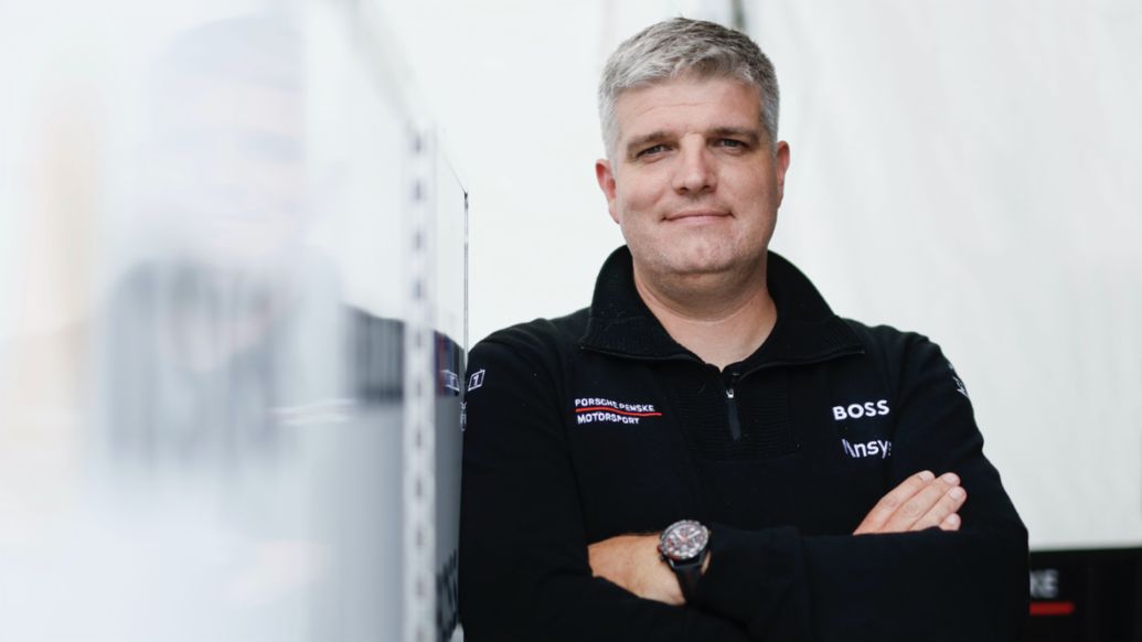 Jonathan Diuguid, Managing Director Porsche Penske Motorsport, WEC, Race 1, Qatar, 2024, Porsche AG
