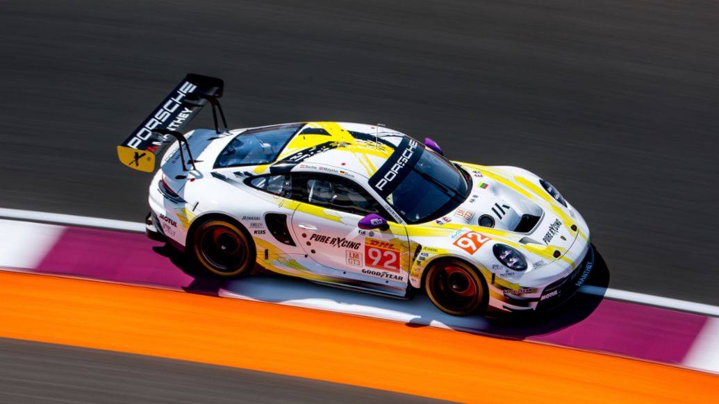 Porsche 911 GT3 R, Manthey Pure Rxcing (#92), Alex Malykhin (UK), Joel Sturm (D), Klaus Bachler (A), 2024, Porsche AG