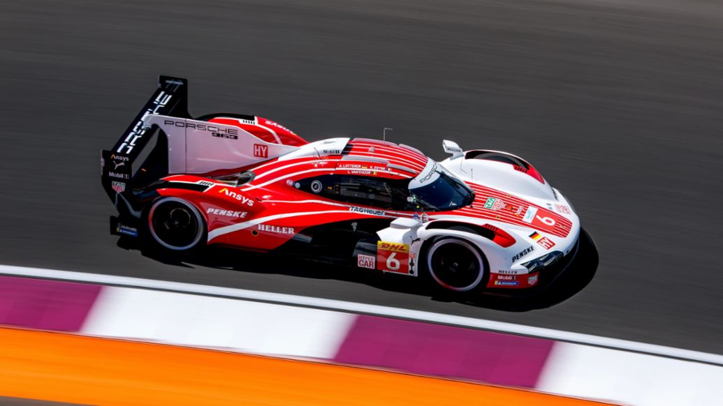 Porsche 963, Porsche Penske Motorsport (#6), Kevin Estre (F), Andre Lotterer (D), Laurens Vanthoor (B), 2024, Porsche AG