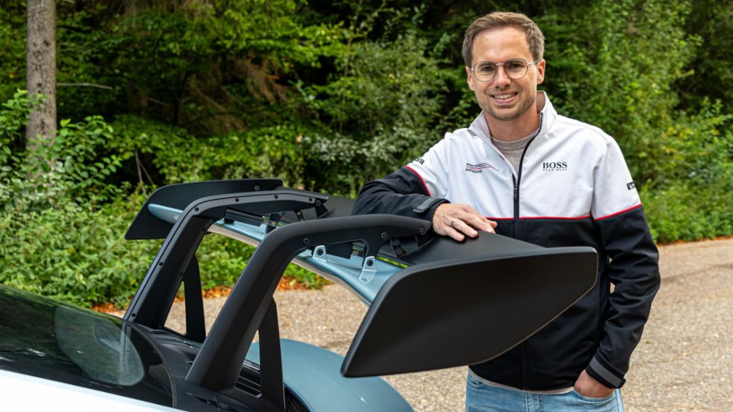 Matthias Rolle, aerodynamics development engineer, 911 GT3 RS, 2024, Porsche AG