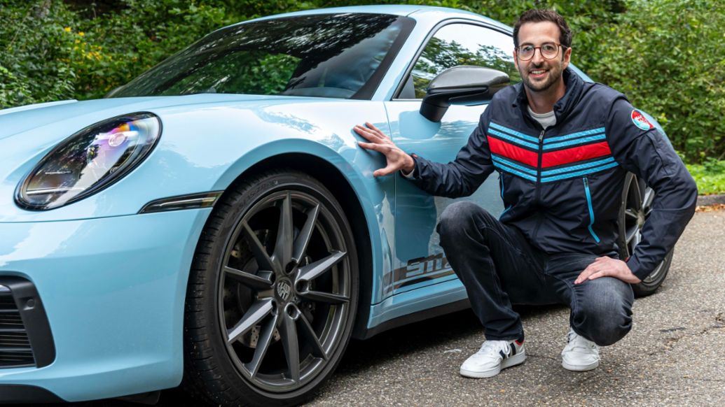 Daniel Steyer, responsable de Desarrollo de Chasis, 911 Carrera T, 2024, Porsche AG