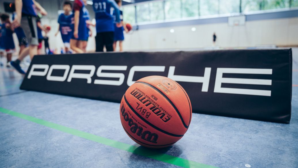 Feriencamp Basketball, Porsche-Sportförderung Leipzig, 2025, Porsche AG