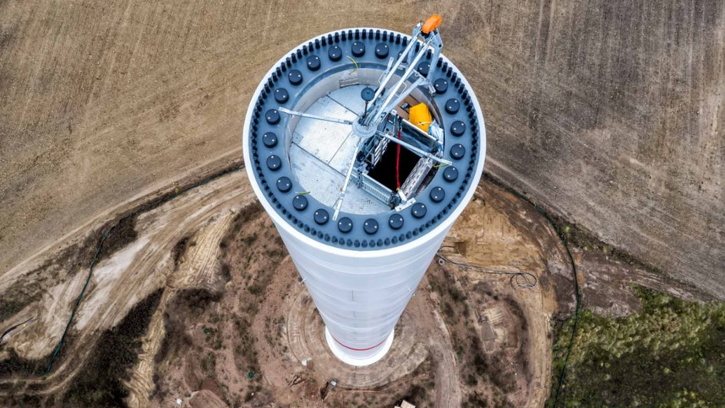 Windpark Forst Briesnig II, Hybridturm B&ouml;gl, Max B&ouml;gl Wind AG, 2026, Porsche Consulting GmbH