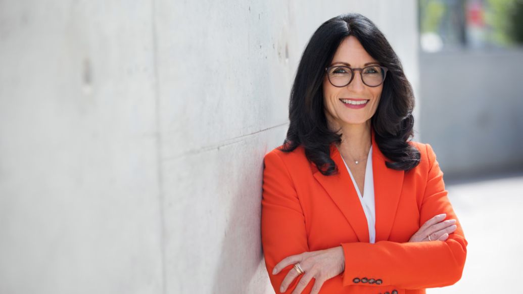 Barbara Frenkel, member of the Executive Board Procurement, 2021, Porsche AG