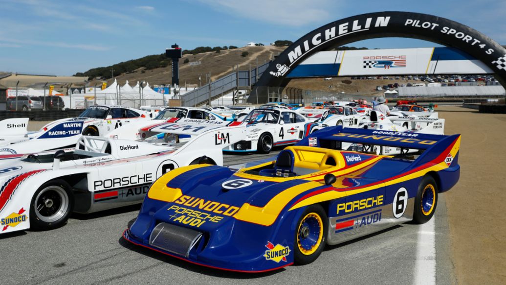 917/30 Spyder, Rennsport Reunion VI, WeatherTech Raceway Laguna Seca, Kalifornien, 2018, Porsche AG
