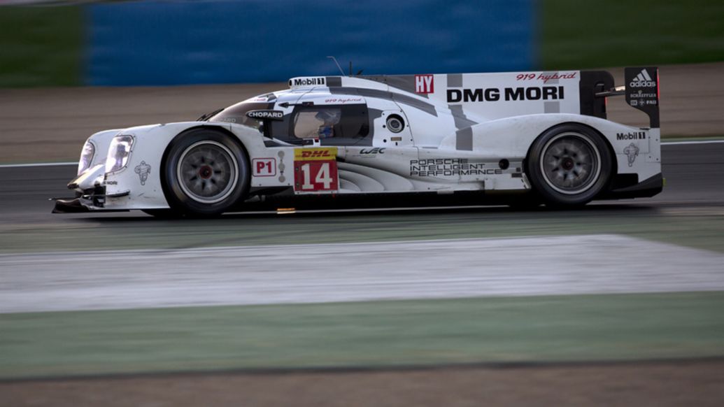 919 Hybrid, test drive, Magny-Cours, 2014, Porsche AG