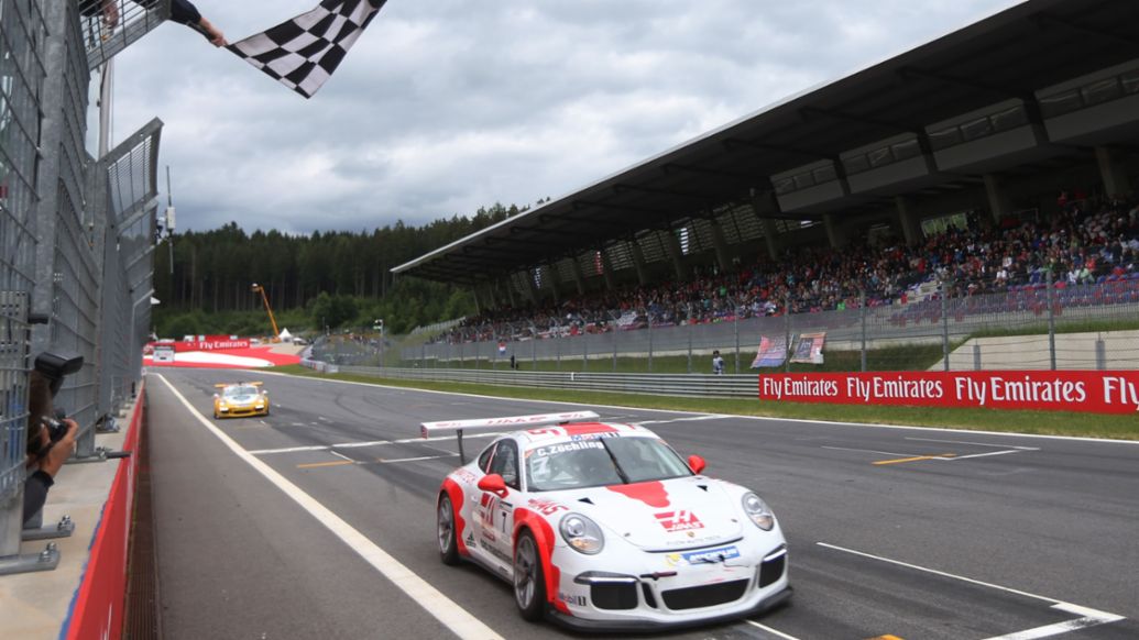 Christopher Zöchling, Porsche Mobil 1 Supercup, Spielberg 2015, Porsche AG