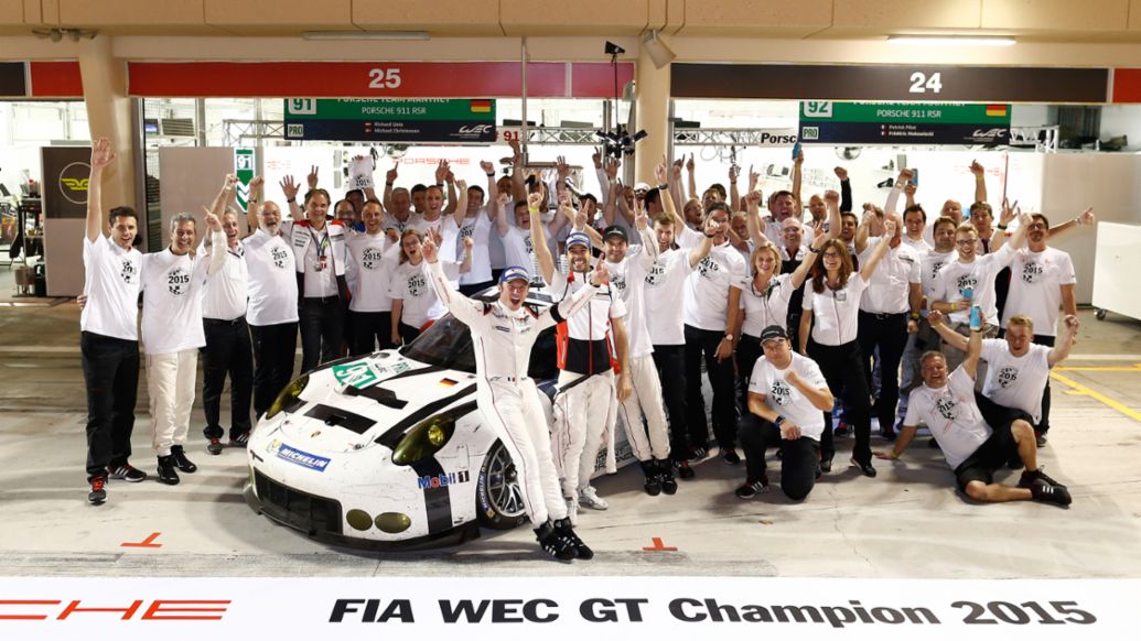 Porsche Team Manthey, 911 RSR, WEC Bahrain, 2015, Porsche AG