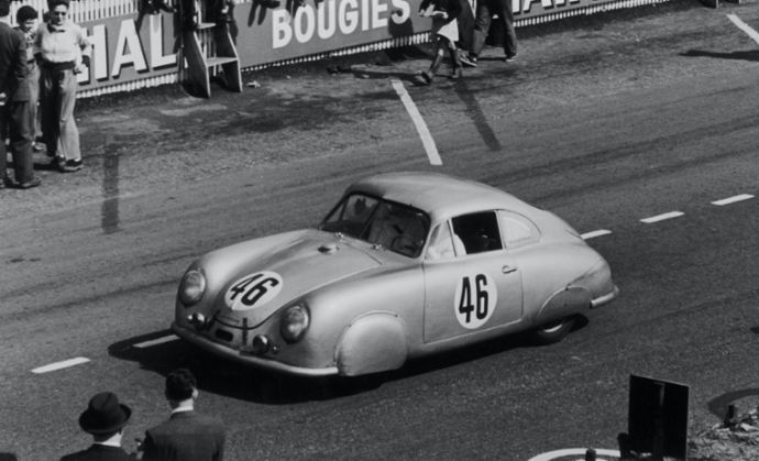 Porsche 356 SL, Auguste Veuillet, Edmond Mouche, 24 Horas de Le Mans, 1951, Porsche AG