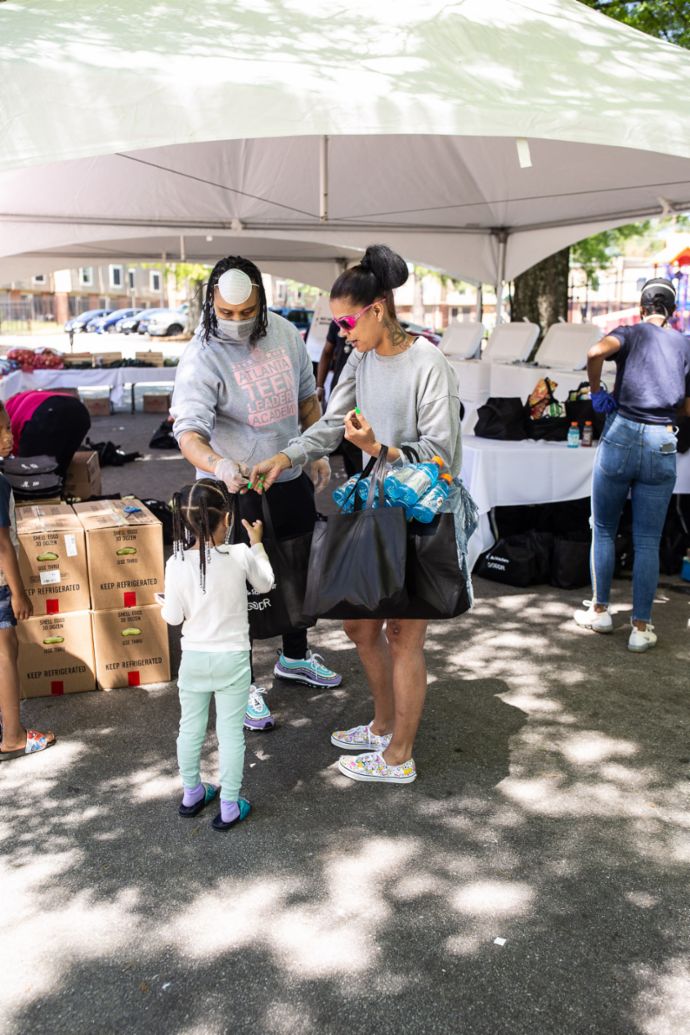 Goodr pop-up grocery, 2020, Photo: Goodr