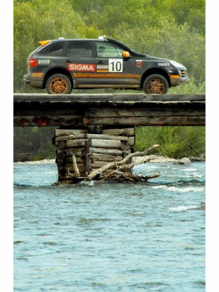 Rally Transsyberia, ediciones 2007 y 2008, Porsche AG