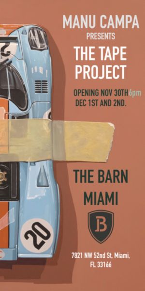 The Tape Project, Miami, 2022, Porsche Latin America