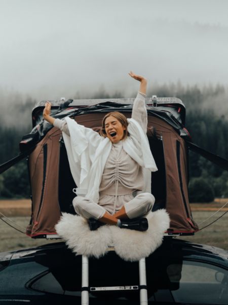 Marisa Hampe, Porsche Roof Tent Experience, 2022, Porsche AG