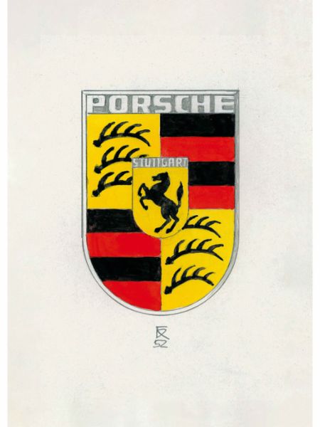 Porsche Wappen, 2022, Porsche AG