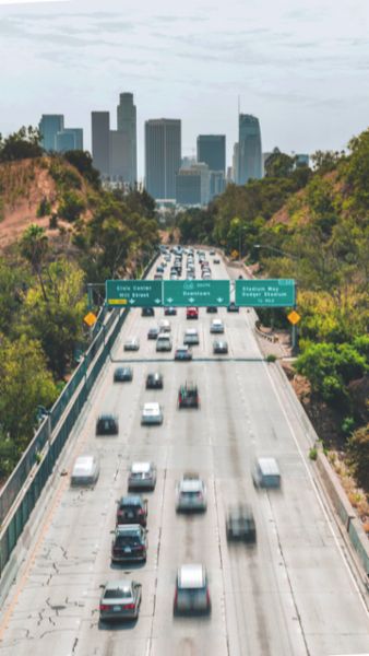 Highway, Los Angeles, USA, 2022, Marc Urbano