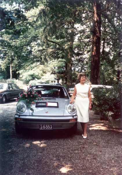 Louise Piëch, agosto de 1974, Porsche AG