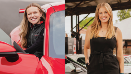 Women at Porsche Cars Australia: Georgia Skene and Lauren McKay