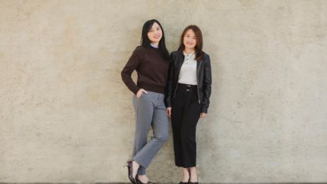 Women at Porsche Cars Australia: Sarah Wang and Isla Yang