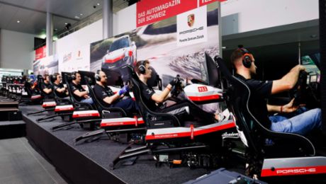 Live mitverfolgen: das Finale des Porsche Esports Carrera Cup Suisse