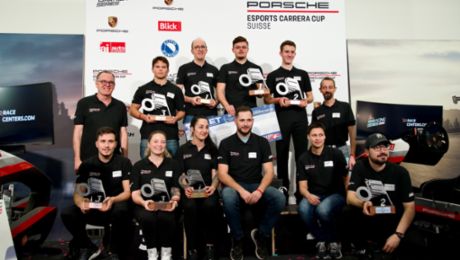 Leonard Heidegger gewinnt Titel im Porsche Esports Carrera Cup Suisse