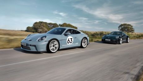 Der neue Porsche 911 S/T: puristisches Sondermodell zum 60. Jubiläum des 911