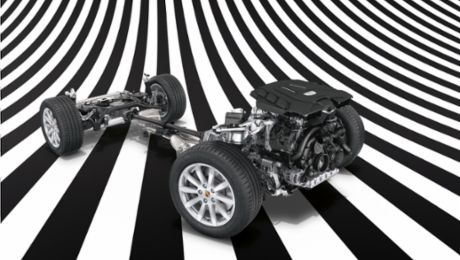 Transverse Dynamics of the Cayenne Turbo S E-Hybrid