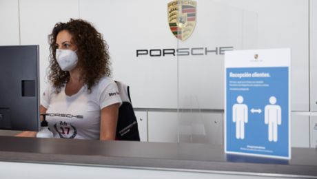Medidas preventivas de Porsche Ibérica