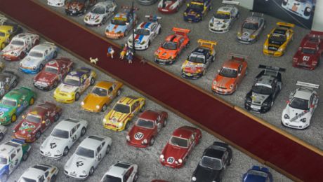Modellwagen, Bibliografie und Erinnerungsstücke: Ein Leben für Porsche